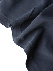 Load image into Gallery viewer, Black Sandwashed Modal Poly | Designer Deadstock