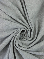 Load image into Gallery viewer, Heather Gray 100% Cotton Jersey