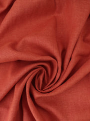 Load image into Gallery viewer, 1YD PRECUT; Red Brick Hemp Tencel