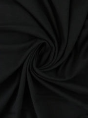 Load image into Gallery viewer, Black 100% Cotton Jersey