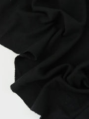 Load image into Gallery viewer, Black 100% Cotton Rib | By The Half Yard