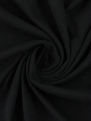 Load image into Gallery viewer, Black 100% Cotton Rib | By The Half Yard