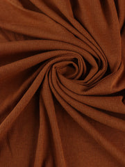 Load image into Gallery viewer, Dark Pumpkin Vaeroy 2x1 Rib Knit