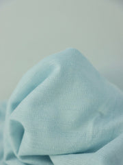 Load image into Gallery viewer, Powder Blue Textured Stripe Organic Cotton & Hemp Jersey