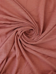 Load image into Gallery viewer, Coral Pink Textured Stripe Organic Cotton & Hemp Jersey