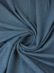 Load image into Gallery viewer, Denim Textured Stripe Organic Cotton & Hemp Jersey