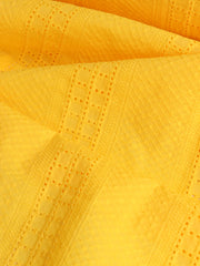 Load image into Gallery viewer, Yellow Embroidered Eyelet Cotton