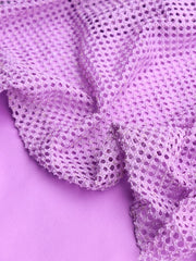 Load image into Gallery viewer, Layering Duos #1 | Swim/Activewear Fabric Bundles | 2YDS Mesh/Lace + 1YD Solid