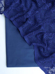 Load image into Gallery viewer, Layering Duos #3 | Swim/Activewear Fabric Bundles | 2YDS Mesh/Lace + 1YD Solid