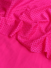 Load image into Gallery viewer, Layering Duos #4 | Swim/Activewear Fabric Bundles | 2YDS Mesh/Lace + 1YD Solid