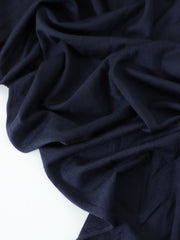 Load image into Gallery viewer, Midnight Navy Bamboo Spandex | Designer Deadstock