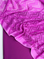 Load image into Gallery viewer, Layering Duos #5 | Swim/Activewear Fabric Bundles | 2YDS Mesh/Lace + 1YD Solid