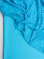 Load image into Gallery viewer, Layering Duos #11 | Swim/Activewear Fabric Bundles | 2YDS Mesh/Lace + 1YD Solid