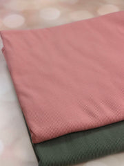 Load image into Gallery viewer, Salmon Cotton Spandex 2x1 Rib Knit