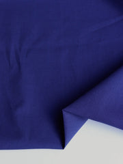 Load image into Gallery viewer, Navy Cotton Poplin | Designer Deadstock