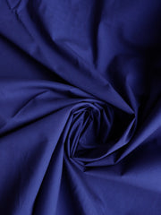 Load image into Gallery viewer, Navy Cotton Poplin | Designer Deadstock