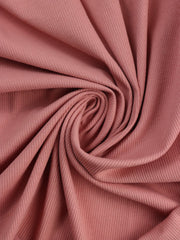 Load image into Gallery viewer, Salmon Cotton Spandex 2x1 Rib Knit
