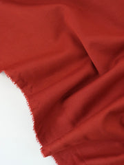 Load image into Gallery viewer, Red Brick Viscose Nylon Ponte