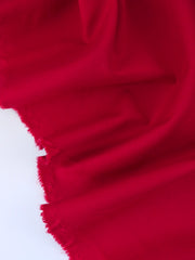 Load image into Gallery viewer, Bright Red Viscose Nylon Ponte