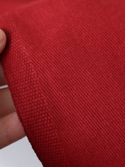 Load image into Gallery viewer, Red Double Sided Cotton Twill