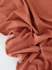 Load image into Gallery viewer, Pink Terracotta 100% Cotton Jersey