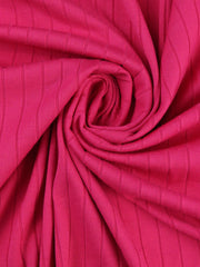 Load image into Gallery viewer, Fuchsia Seville Wide Rib Knit