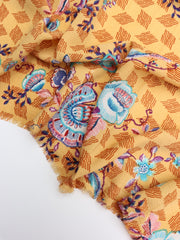 Load image into Gallery viewer, Wanderloom on Marigold Bubble Crepe