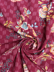 Load image into Gallery viewer, Wanderloom on Mulberry Bubble Crepe