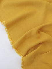 Load image into Gallery viewer, 2YD PRECUT; Mustard Rayon Challis