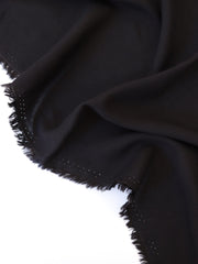 Load image into Gallery viewer, Black Rayon Challis