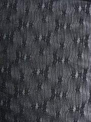Load image into Gallery viewer, Black Bloom Textured Jacquard Knit