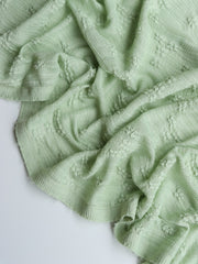 Load image into Gallery viewer, Sage Bloom Textured Jacquard Knit