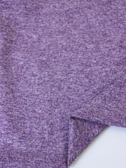 Load image into Gallery viewer, Purple Athletic Brushed Poly 265GSM
