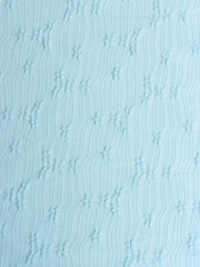 Load image into Gallery viewer, Soft Aqua Bloom Textured Jacquard Knit