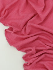 Load image into Gallery viewer, Sassy Pink Cotton Modal Slub Jersey Knit