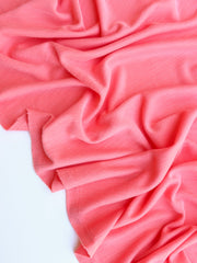 Load image into Gallery viewer, Salmon Cupro Slub Rib