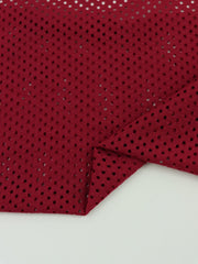 Load image into Gallery viewer, Zinfandel Nylon Spandex Mesh | Designer Deadstock
