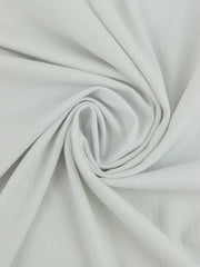 Load image into Gallery viewer, White Nylon Spandex Rib | Designer Deadstock