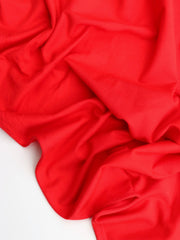 Load image into Gallery viewer, Racing Red Heavy Bamboo Spandex | Designer Deadstock