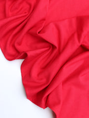 Load image into Gallery viewer, Jester Red Heavy Bamboo Spandex | Designer Deadstock