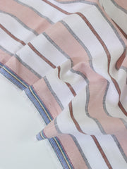 Load image into Gallery viewer, Dusty Rose Camden Stripe Cotton Linen