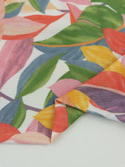 Load image into Gallery viewer, Summer Serenity Textured Nylon Spandex | Designer Deadstock