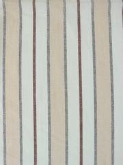 Load image into Gallery viewer, Beige Camden Stripe Cotton Linen