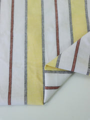 Load image into Gallery viewer, Yellow Camden Stripe Cotton Linen