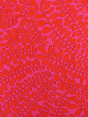 Load image into Gallery viewer, Fuchsia & Poppy Sea Dreamer Nylon Spandex | Designer Deadstock