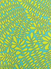 Load image into Gallery viewer, Mint & Lemongrass Sea Dreamer Nylon Spandex | Designer Deadstock