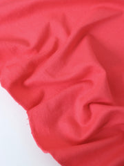 Load image into Gallery viewer, Coral Cotton Spandex French Terry