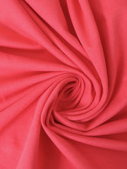 Load image into Gallery viewer, Coral Cotton Spandex French Terry