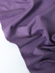Load image into Gallery viewer, Muted Lilac Cotton Spandex French Terry