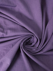 Load image into Gallery viewer, Muted Lilac Cotton Spandex French Terry